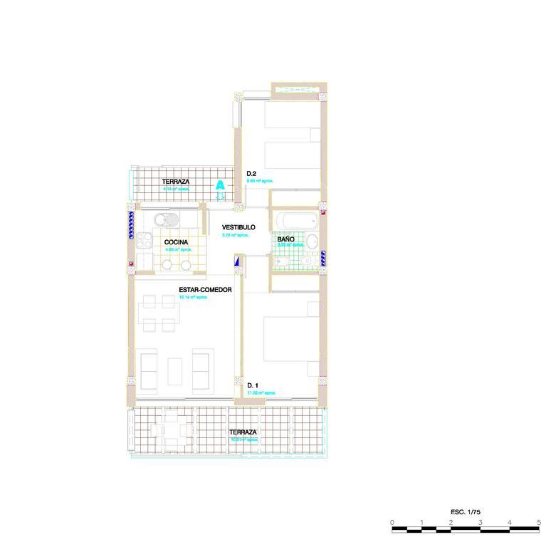 Lomas Del Mar I Apartment Вера Екстериор снимка